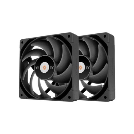 Комплект вентиляторов Thermaltake TOUGHFAN 12 Pro (CL-F159-PL12BL-A) 2шт черный