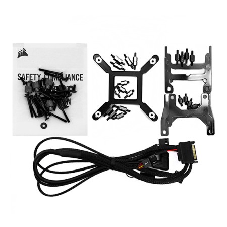 Система водяного охлаждения Corsair H100i RGB ELITE (CW-9060078-WW) белый