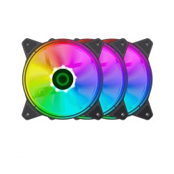 Комплект вентиляторов для корпуса GameMax RQ300 (14050101103) 3 шт черный