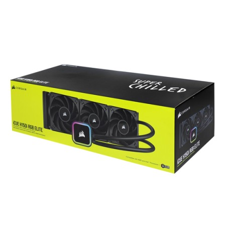 Система водяного охлаждения Corsair iCUE H150i RGB ELITE (CW-9060060-WW) черный