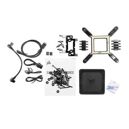 Система водяного охлаждения Corsair iCUE LINK H170i RGB AIO (CW-9061004-WW) черный