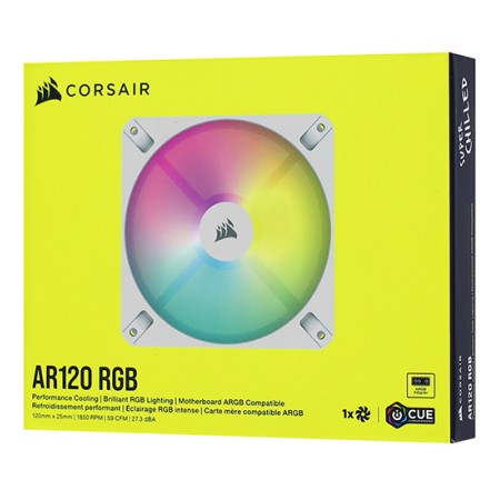 Вентилятор Corsair iCUE AR120 Digital RGB (CO-9050168-WW) белый