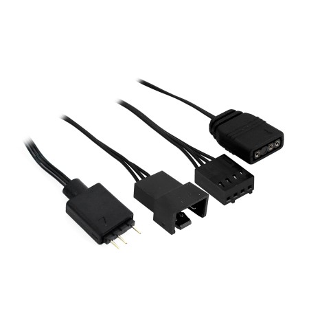 Комплект вентиляторов PCCOOLER F3 T120 ARGB 3 IN 1 BK 3 шт черный