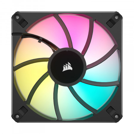 Комплект вентиляторов Corsair iCUE AF140 RGB ELITE Dual pack (CO-9050156-WW) 2 шт черный