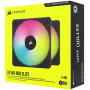 Комплект вентиляторов Corsair iCUE AF140 RGB ELITE Dual pack (CO-9050156-WW) 2 шт черный