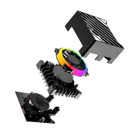 Система водяного охлаждения ID-Cooling DASHFLOW 360 XT LITE черный