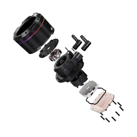 Система водяного охлаждения ID-Cooling SL360 BLACK черный