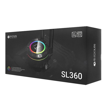 Система водяного охлаждения ID-Cooling SL360 BLACK черный