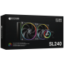 Система водяного охлаждения ID-Cooling SL240 черный