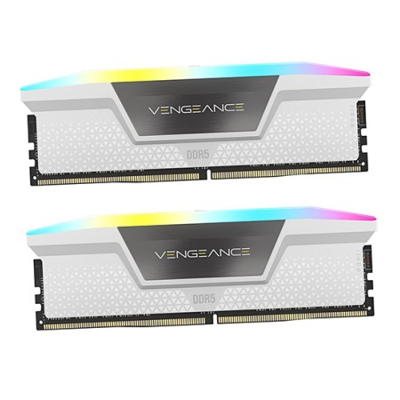 Оперативная память Corsair Vengeance (CMH32GX5M2E6000C36W) 32 ГБ белый