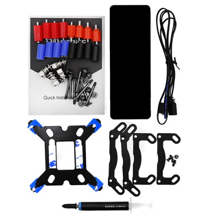 Система водяного охлаждения PCCooler PD360S ARGB BK черный