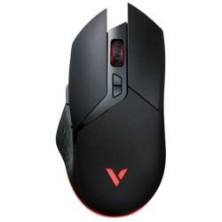 Мышь беспроводная + проводная Rapoo V30W черный