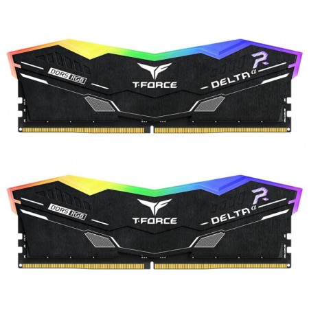 Оперативная память Team Group T-Force Delta Alpha RGB (FF7D532G6000HC38ADC01) 32 ГБ черный