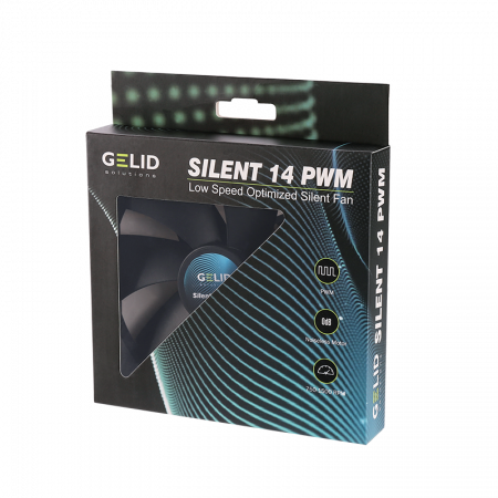 Вентилятор GELID SILENT 14 PWM BLACK (FN-PX14-16) черный