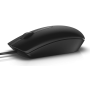 Мышь проводная DELL MS-116 (570-AAIR) черный