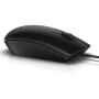 Мышь проводная DELL MS-116 (570-AAIR) черный
