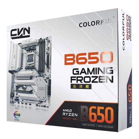 Материнская плата Colorful CVN B650 GAMING FROZEN V14 белый