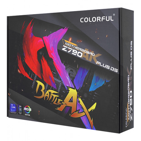 Материнская плата Colorful BATTLE-AX Z790AK-PLUS D5 V20 черный