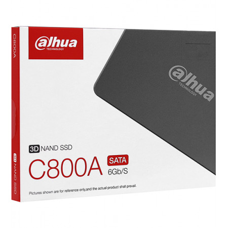 512 ГБ SSD диск Dahua C800A (DHI-SSD-C800AS512G) черный