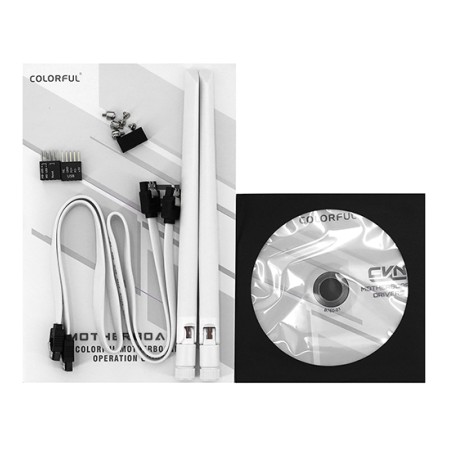 Материнская плата Colorful CVN B760M FROZEN WIFI D5 V20 белый