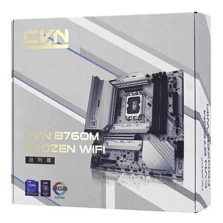 Материнская плата Colorful CVN B760M FROZEN WIFI V20 белый