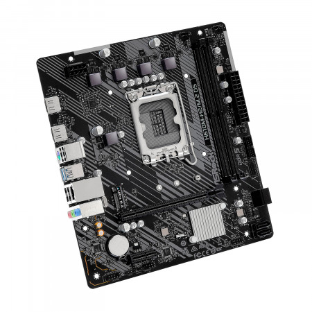 Материнская плата ASRock H610M-H2/M.2 D5 черный