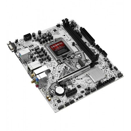 Материнская плата Colorful BATTLE-AX H610M-E WIFI V20 белый