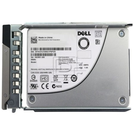 480 ГБ SSD диск Dell 400-AZUT серый