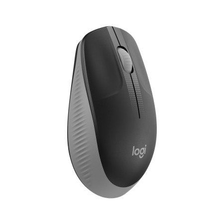 Мышь беспроводная Logitech M190 (910-005906/910-005905) серый/черный