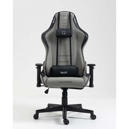 Кресло игровое WARP JR Cozy grey (Fabric) (JR-GCG) серый