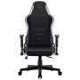 Кресло игровое WARP JR Noir (JR-BLW) черно-белый