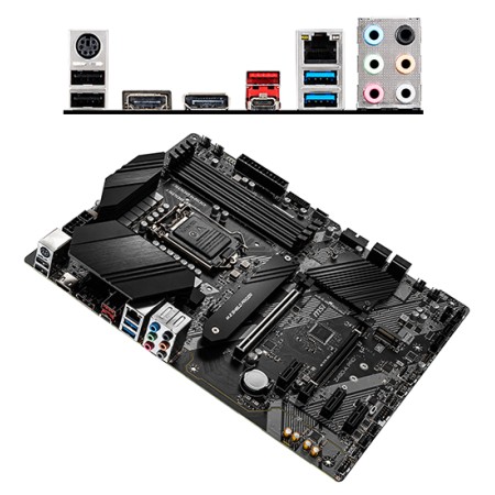 Материнская плата MSI Z490-A PRO черный