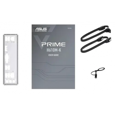 Материнская плата ASUS PRIME H610M-K черный