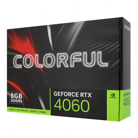 Видеокарта Colorful RTX 4060 Mini 8GB-V черный