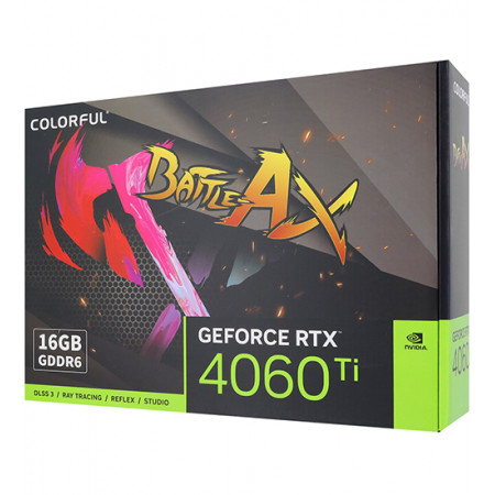 Видеокарта Colorful RTX 4060 Ti NB DUO 16GB-V серый