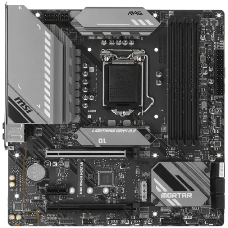 Материнская плата MSI MAG B560M MORTAR серый