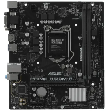 Материнская плата ASUS PRIME H510M-R черный