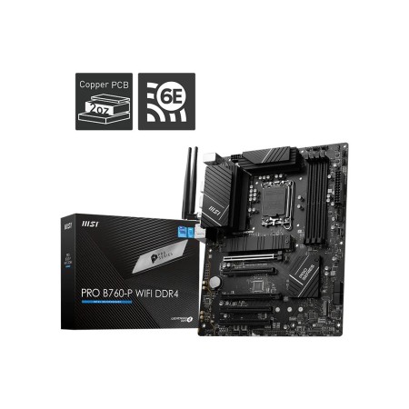 Материнская плата MSI PRO B760-P WIFI DDR4 черный