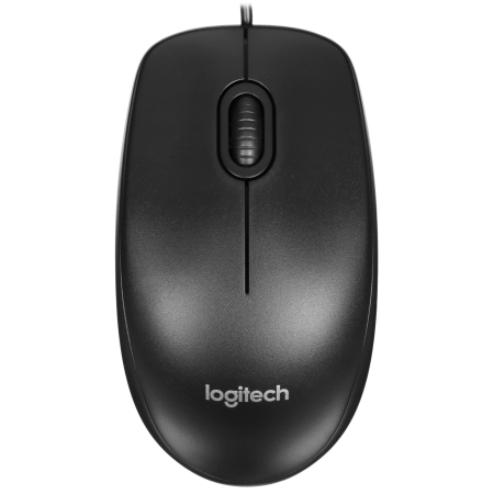 Мышь проводная Logitech M100 (910-006652) черный