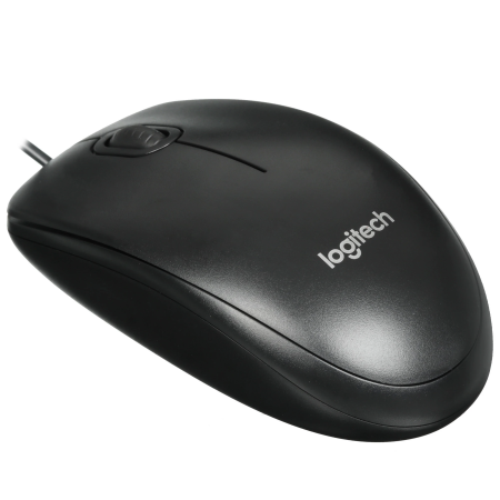 Мышь проводная Logitech M100 (910-006652) черный