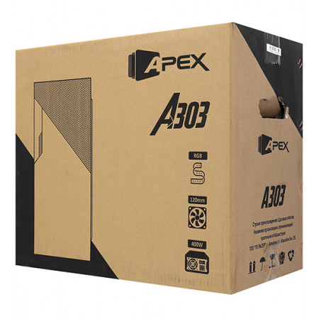 Корпус APEX A303 черный