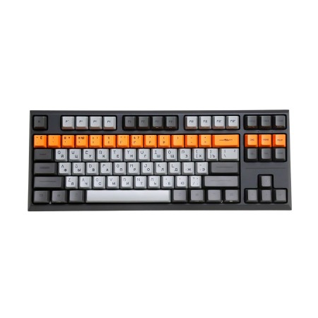 Клавиатура проводная + беспроводная Varmilo Bot Lie Cliff VCS87 Cherry Mx Red (A05A005D4A0A06A005) черный