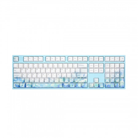 Клавиатура проводная/беспроводная Varmilo Jasmine VD108M Cherry Mx Red (VD108MA048A3A0A06A040) голубой