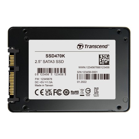 128 ГБ SSD диск Transcend SSD470K-I (TS128GSSD470K-I) черный