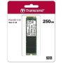 250 ГБ SSD диск Transcend 115S (TS250GMTE115S) зеленый