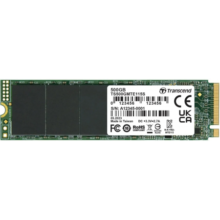 500 ГБ SSD диск Transcend 115S (TS500GMTE115S)