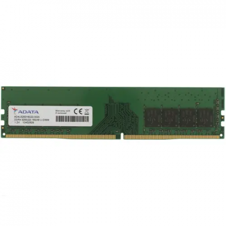 Оперативная память ADATA Premier (AD4U320016G22-SGN) 16 ГБ зеленый