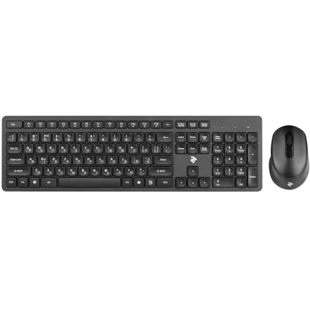 Клавиатура + мышь беспроводная 2Е MK420 WL (2E-MK420WB) черный
