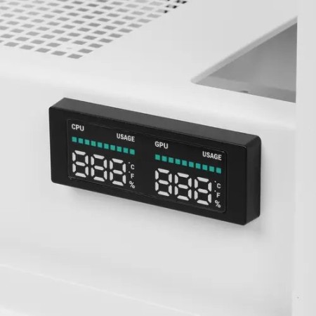 Корпус DeepCool CH560 Digital (R-CH560-WHAPE4D-G-1) белый