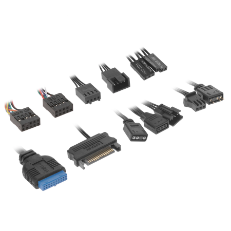 Корпус DeepCool Matrexx 55 V3 ADD-RGB 3F (DP-ATX-MATREXX55V3-AR) черный